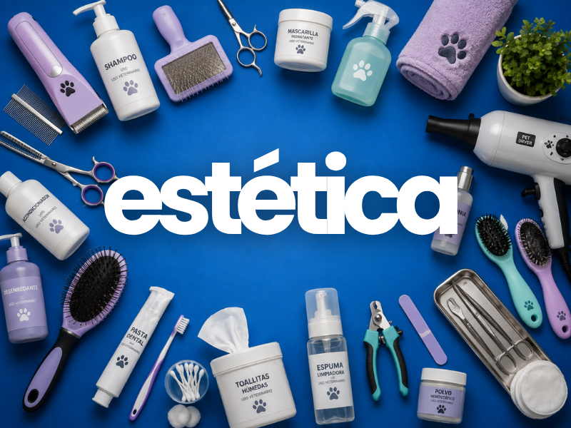 Productos para estética canina y grooming profesional
