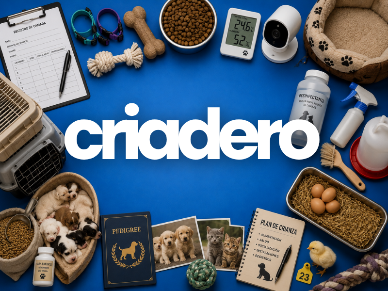 Suministros para criaderos profesionales