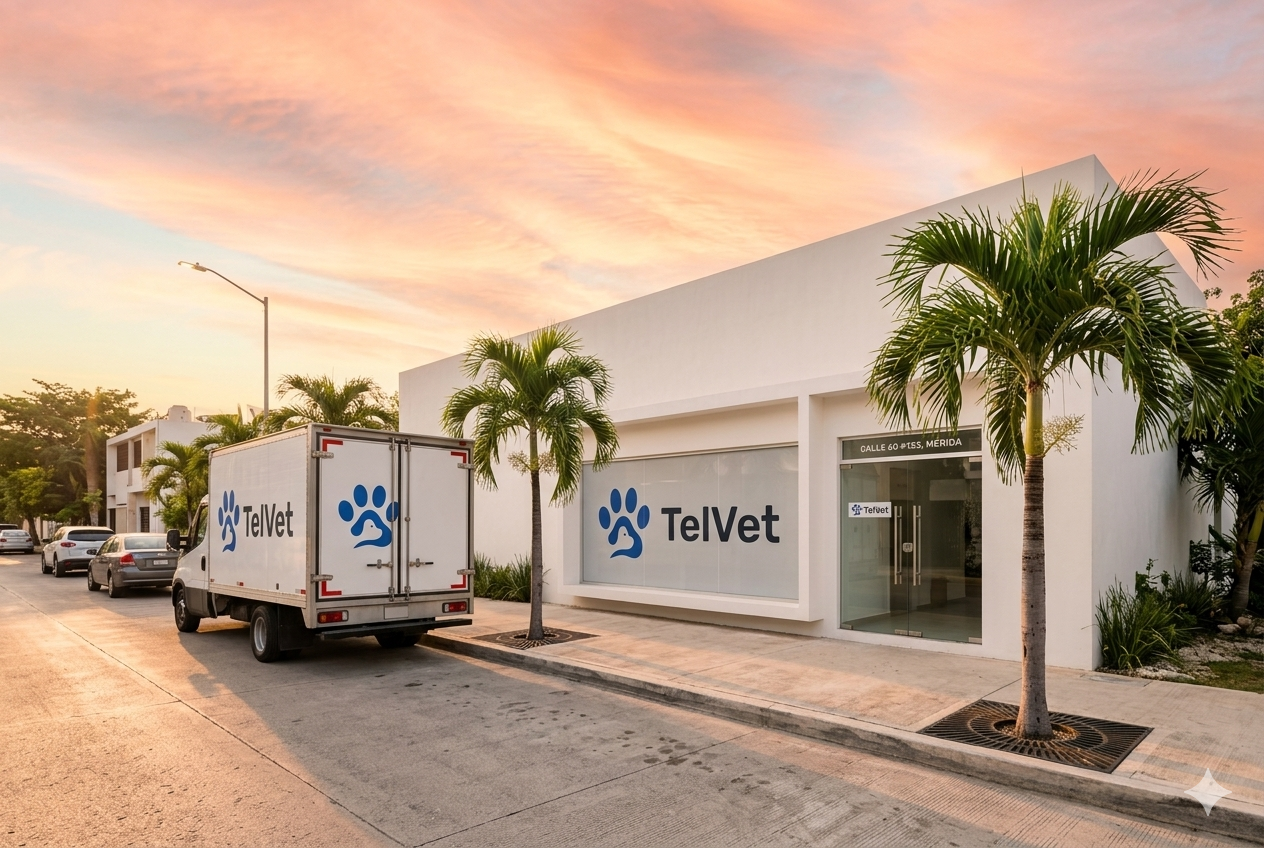 Sucursal TelVet Mérida Yucatán — Distribuidora veterinaria