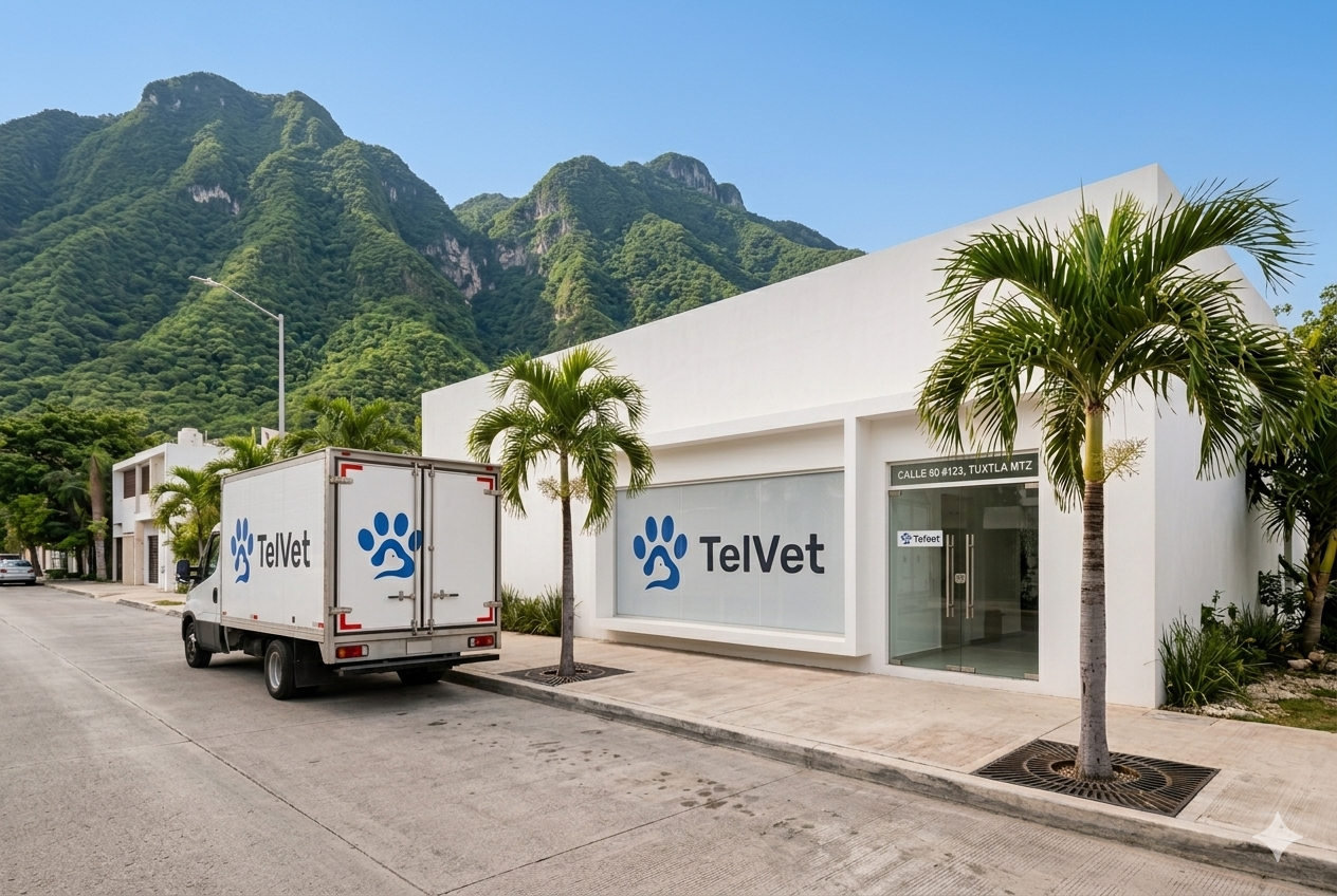 Sucursal TelVet Tuxtla Gutiérrez Chiapas — Distribuidora veterinaria